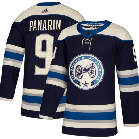 Columbus Blue Jackets Artemi Panarin 9 Adidas 2018-2019 Alternate Authentic Shirt - Mannen